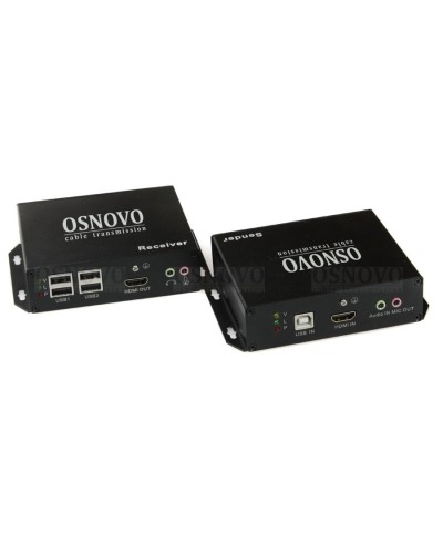TLN-HiKMA/1+RLN-HiKMA/1. Удлинитель HDMI, USB, RS232, ИК-сигнала. OSNOVO в Черкесске