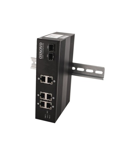 SW-8062/IC. Промышленный PoE коммутатор Gigabit Ethernet на 8 портов. OSNOVO в Черкесске