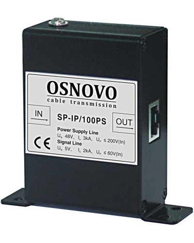 SP-IP/100PS. Устройство грозозащиты цепей Ethernet. OSNOVO в Черкесске