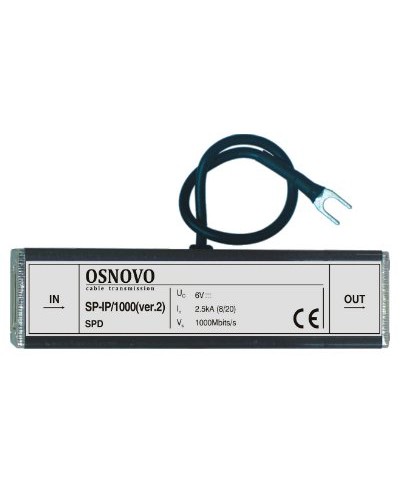 SP-IP/100(ver2). Устройство грозозащиты цепей Ethernet. OSNOVO в Черкесске