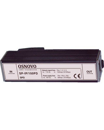 SP-IP/100PD. Устройство грозозащиты цепей Ethernet. OSNOVO в Черкесске