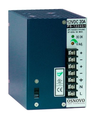 PS-12240/I. Блок питания промышленный. OSNOVO в Черкесске
