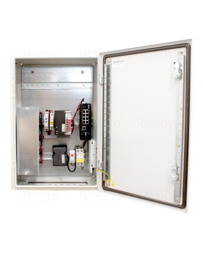 OS-46TB1(SW-60812/I). Уличная станция с термостабилизацией и резервным питанием. OSNOVO в Черкесске
