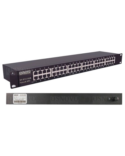 SP-IP24/100R. Устройство грозозащиты цепей Ethernet. OSNOVO в Черкесске