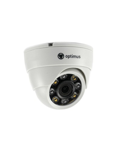 IP-E025.0(2.8)PL_DP03. Видеокамера IP купольная. Optimus в Черкесске