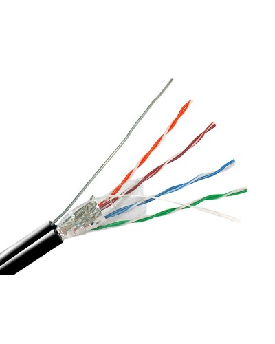 FTP-5e 4х2х0.51 Cu (outdoor) С ТРОСОМ. Кабель «витая пара» (LAN) для структурированных систем связи. Optimus в Черкесске