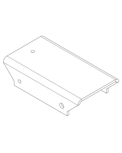 PERCo-MB-16.8. Накладка прямая верхняя. PERCo в Черкесске