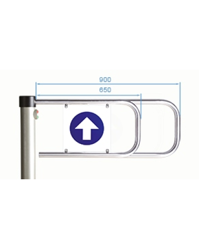 PERCo-ASG-900. Створка для калитки. PERCo в Черкесске