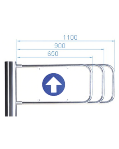 PERCo-AG-650. Створка для калитки. PERCo в Черкесске