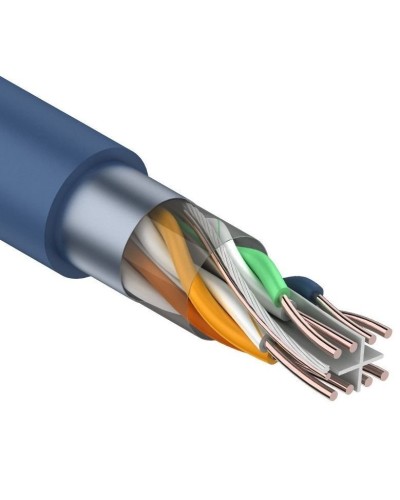F/UTP, CAT 6, PVC, 4PR, 23AWG, омедненный INDOOR, SOLID, серый, 305м, PROconnect (01-0147-3). Кабель «витая пара» (LAN) для структурированных систем связи. PROCONNECT в Черкесске