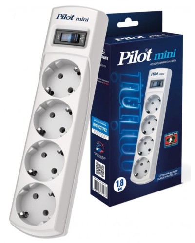 Pilot mini 1.8м. Сетевой фильтр. Pilot в Черкесске
