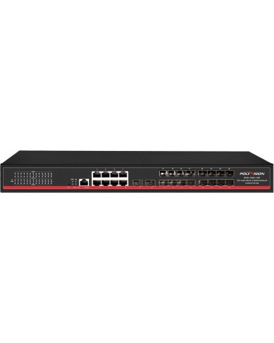 PND-M8G-18F. Коммутатор управляемый оптический 26 портовый. Polyvision в Черкесске