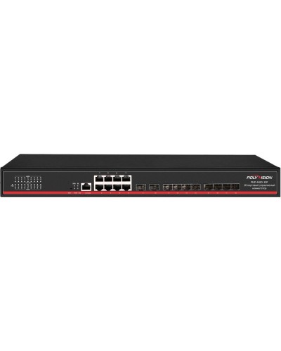 PND-M8G-10F. Коммутатор управляемый оптический 18 портовый. Polyvision в Черкесске