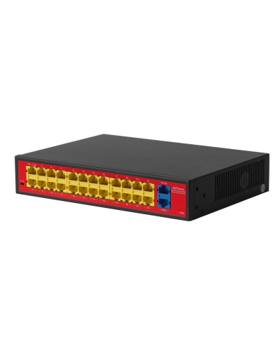 PND-24P-2G Lite (250W). Коммутатор неуправляемый 26-портовый с функцией PoE. Polyvision в Черкесске