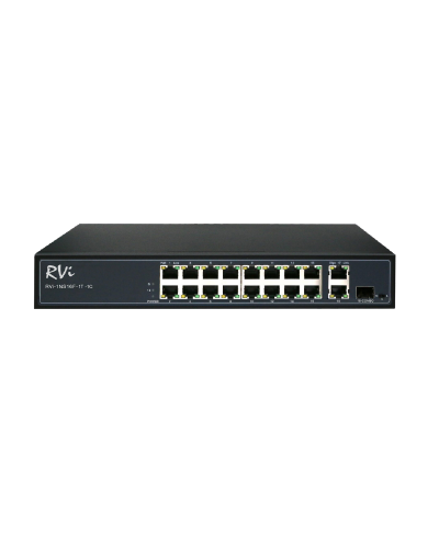 RVi-1NS16F-1T-1C. Коммутатор с питанием по PoE. RVi в Черкесске