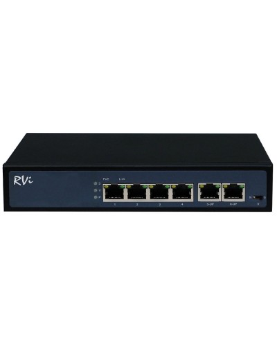 RVi-1NS04F-2T. Коммутатор с питанием по PoE. RVi в Черкесске
