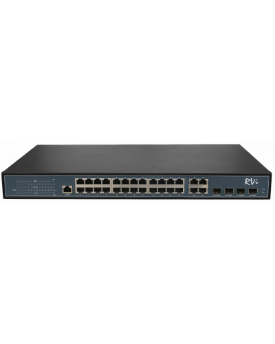 RVi-1NSM24G-4C. Коммутатор с питанием по PoE. RVi в Черкесске