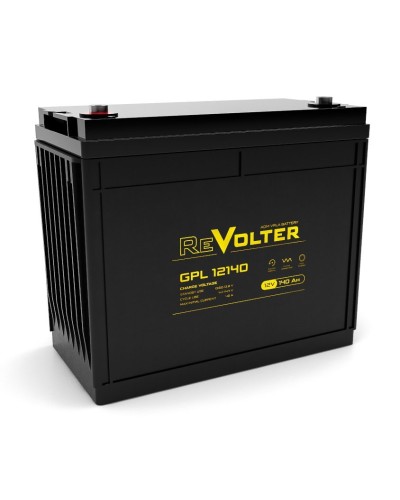 Revolter GPL 12140. Аккумулятор автомобильный герметичный свинцово-кислотный. Revolter в Черкесске