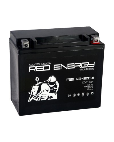Red Energy RS 12201. Аккумулятор герметичный свинцово-кислотный стартерный. Red Energy в Черкесске