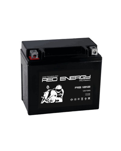 Red Energy RS 1212. Аккумулятор герметичный свинцово-кислотный стартерный. Red Energy в Черкесске