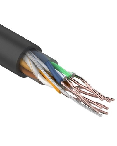 U/UTP 4PR 24AWG CAT5e 305м OUTDOOR REXANT (01-0045). Кабель «витая пара» (LAN) для структурированных систем связи. Rexant в Черкесске