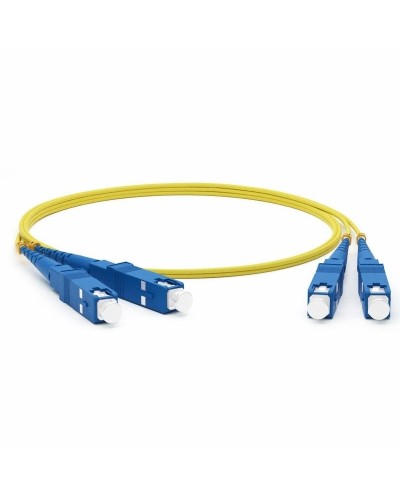 Патч-корд оптический соединительный (SM), 9/125 (OS2), SC/UPC-SC/UPC, (Duplex), LSZH, 1м (50-2011): Патч-корд оптический в Черкесске
