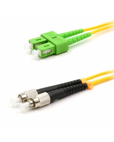 Патч-корд оптический переходной (SM), 9/125 (OS2), SC/APC-FC/UPC, (Duplex), PVC, 5м REXANT (50-2857-1): Патч-корд оптический в Черкесске
