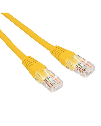 Патч-корд U/UTP CAT 6, RJ45-RJ45, 26AWG, LSZH, желтый, 0.5м REXANT (02-0295-05). Патч-корд UTP. Rexant в Черкесске