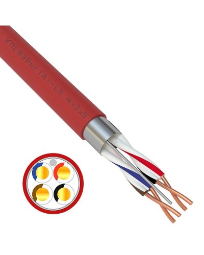 КПСВЭВнг(А)-LS 2х2х0,5 (01-4865-1)(REXANT). Кабель для систем пожарной и охранной сигнализации. Rexant в Черкесске