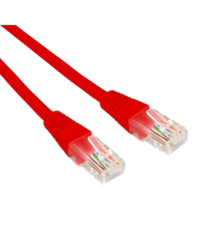Патч-корд U/UTP CAT 6, RJ45-RJ45, 26AWG, LSZH, красный, 0.3м REXANT (02-0293-03). Патч-корд UTP. Rexant в Черкесске