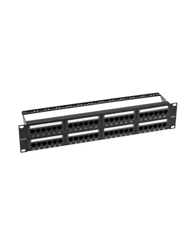 Панель коммутационная с кабельными органайзерами 19", 2U, 48 портов, UTP, RJ-45, CAT 5e REXANT PRO (02-0032): Патч-панель 19" в Черкесске