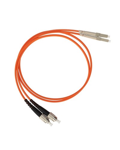 Патч-корд оптический переходной (MM), 50/125 (OM2), LC/UPC-FC/UPC, (Duplex), LSZH, 3м (50-3269). Патч-корд оптический. Rexant в Черкесске
