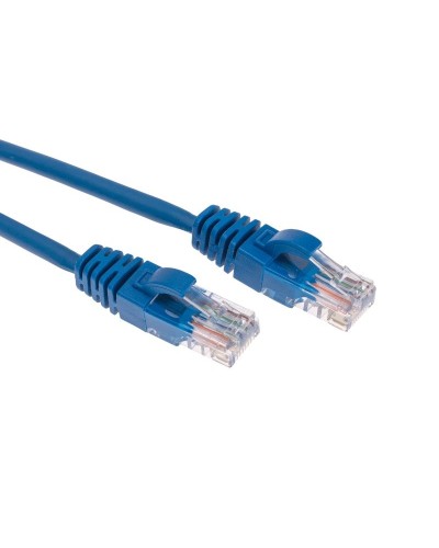 Патч-корд U/UTP, CAT 5e, RJ45-RJ45, 26AWG, LSZH, синий, 5м  REXANT (02-0104-5). Патч-корд UTP. Rexant в Черкесске