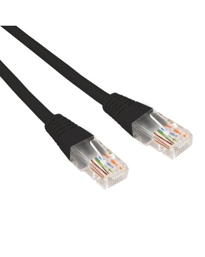 Патч-корд U/UTP CAT 6, RJ45-RJ45, 26AWG, LSZH, черный, 5м REXANT (02-0292-5). Патч-корд UTP. Rexant в Черкесске