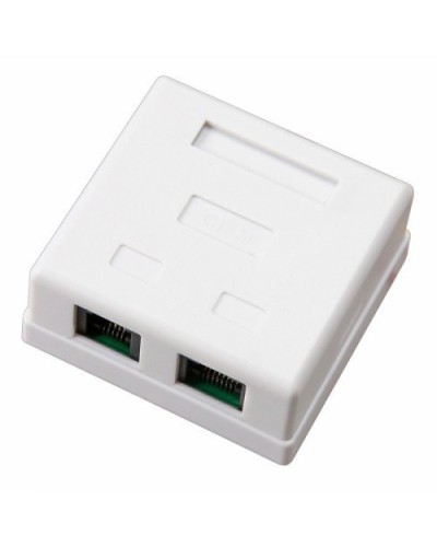 Розетка компьютерная внешняя 2-порта, UTP RJ-45 (8P8C), CAT 5e REXANT (03-0151): Розетка RJ-45 в Черкесске