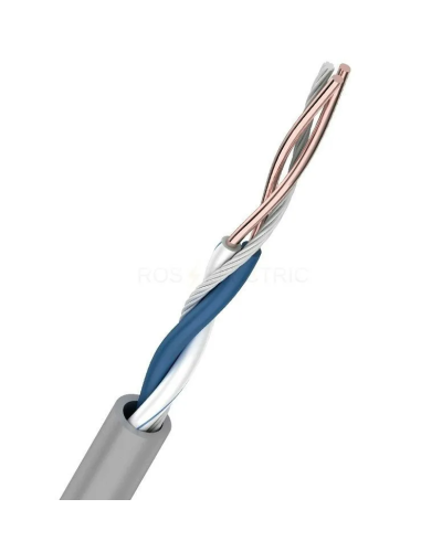 U/UTP, CAT 5e, PVC, 1PR, 24AWG, INDOOR, SOLID, серый, 305м REXANT (01-0002). Кабель «витая пара» (LAN) для структурированных систем связи. Rexant в Черкесске
