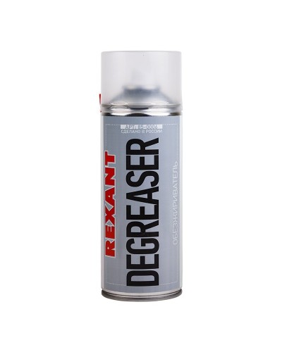 Очиститель обезжириватель DEGREASER, REXANT, 400 мл, аэрозоль (85-0006): Баллон с очистителем в Черкесске