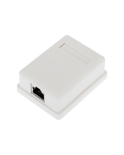Розетка компьютерная внешняя, 1-порт FTP RJ-45 (8P8C), CAT 6 REXANT (03-0142). Розетка RJ-45. Rexant в Черкесске