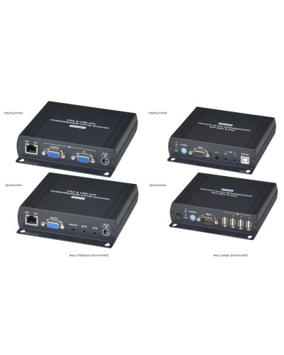 VKM04. Удлинитель VGA, клавиатуры, мыши. SC&T в Черкесске