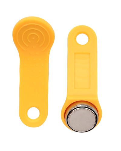 RW 1990 SLINEX (желтый). Ключ электронный Touch Memory с держателем. SLINEX в Черкесске