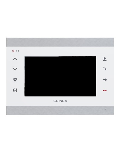 SL-07N Cloud (Silver+White). Монитор домофона цветной с функцией «свободные руки». SLINEX в Черкесске