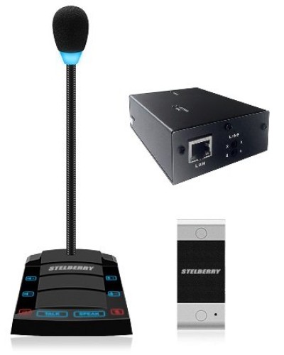 SX-510/1. Устройство переговорное клиент-кассир, дуплексное, с записью переговоров. STELBERRY в Черкесске