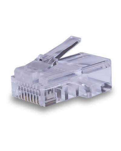 Коннекторы 8P8C UTP Cat.5e (RJ-45) (25шт) (10-0226). Разъем RJ-45. SUPRLAN в Черкесске
