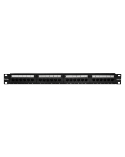 Патч-панель 19", 24хRJ-45, UTP, Cat.5e, 1U (10-0403): Патч-панель 19'' в Черкесске