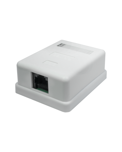 Розетка настенная RJ-45, 8P8C, Cat.5e, 1 порт UTP (10-0307): Компьютерная розетка в Черкесске