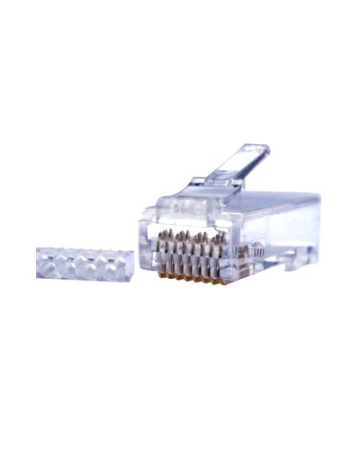 Коннекторы 8P8C UTP Cat.6 3U (RJ-45) (100шт) (10-0206). Разъем RJ-45. SUPRLAN в Черкесске