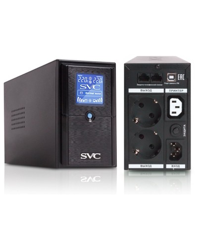 SVC V-650-L-LCD. Источник бесперебойного питания. SVC в Черкесске