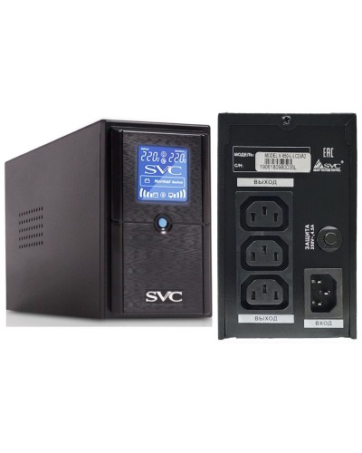 SVC V-650-L-LCD/A2. Источник бесперебойного питания. SVC в Черкесске