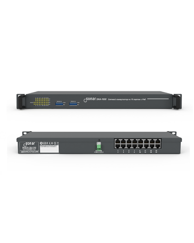 SNA-1600. Коммутатор на 16 портов. Sonar в Черкесске