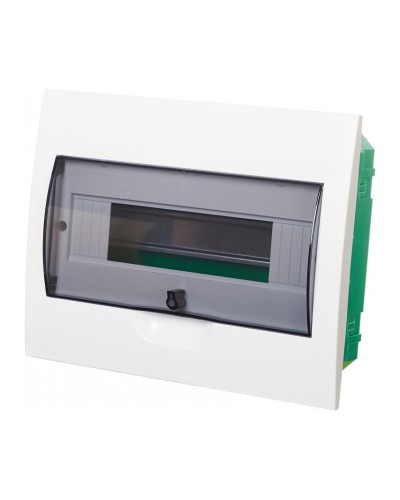 City9 Box 12 модулей встраиваемый с прозрачной дверцей (EZ9E112S2FRU). Щиток модульный. Systeme Electric в Черкесске